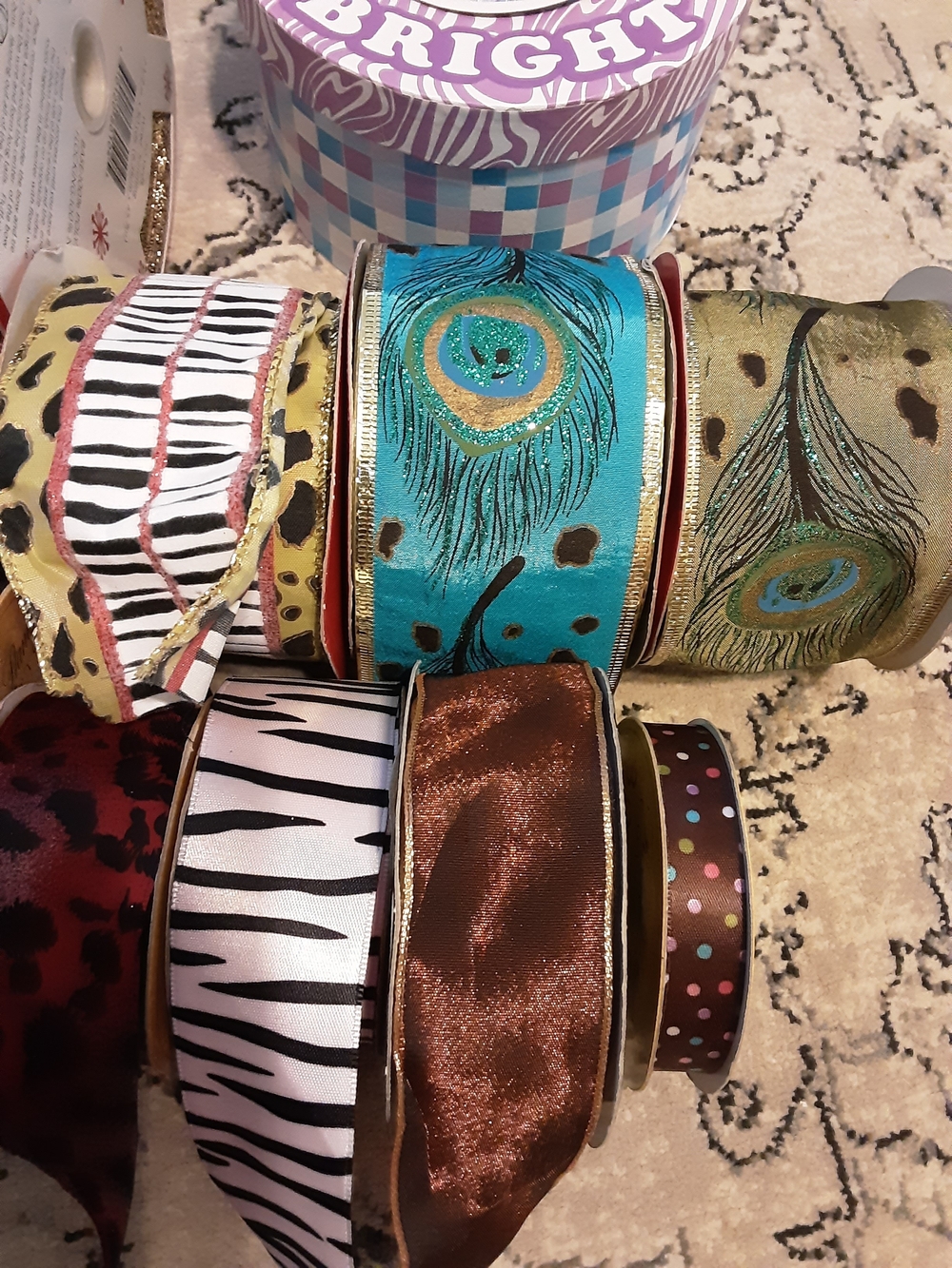 Assorted Decorative Ribbon Bundle - Picture 2 of 4